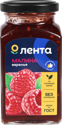 Варенье ЛЕНТА Малина, 370г