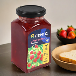 Варенье ЛЕНТА Земляника, 370г