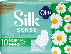 Прокладки OLA! Silk Sense Normal Солнечная ромашка, 10шт