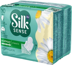 Прокладки OLA! Silk Sense Normal Солнечная ромашка, 10шт