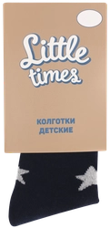 Колготки детские LITTLE TIMES р. 62–68 звездочки, Арт. КН8003Л