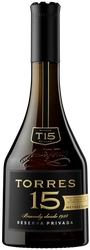 Бренди TORRES 15 Reserva Privada 40%, п/у, 0.7л