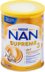 Смесь молочная NAN 3 Supreme, с 12 месяцев, 400г