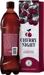 Напиток пивной CHERRY NIGHT с ароматом вишни фильтрованный пастеризованный 4,6%, 1л