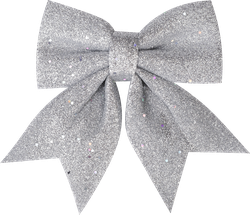 Изображение товара Украшение елочное HOMECLUB Бант блестящий 20см Арт. A0-XY0004G-1