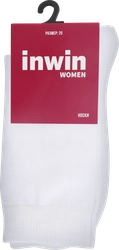 Носки женские INWIN р. 35–37, белые, Арт. BWS01-05