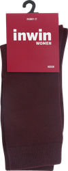 Носки женские INWIN р. 38–40, бордовые, Арт. BWS01-03