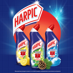 Средство дезинфицирующее для туалета HARPIC Power Plus Original, 700мл