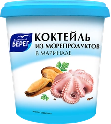 Коктейль из морепродуктов БАЛТИЙСКИЙ БЕРЕГ в маринаде, 390г