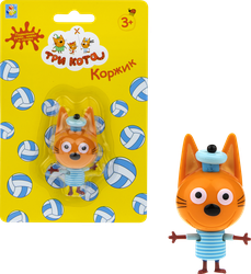 Изображение товара Игрушка BUDI BASA Кот Басик с бантиком, на браслете