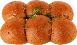 Пампушка ржаная ЛЕНТА FRESH с чесноком и зеленью, 280г