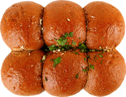 Пампушка ржаная ЛЕНТА FRESH с чесноком и зеленью, 280г