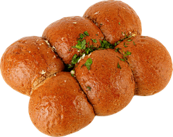 Пампушка ржаная ЛЕНТА FRESH с чесноком и зеленью, 280г