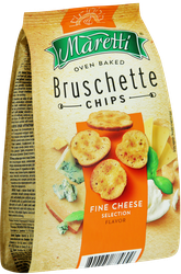 Сухарики пшеничные MARETTI Bruschette со вкусом Сыр, 70г