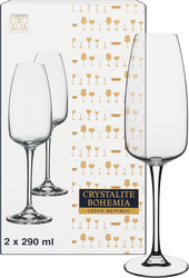 Изображение товара Набор бокалов для шампанского CRYSTALITE BOHEMIA Alizee 290мл Арт. 45877, 2шт
