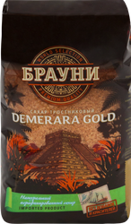 Изображение товара Сахар тростниковый БРАУНИ Dark demerara коричневый, 900г