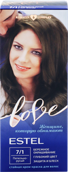 Изображение товара Крем-краска для волос ESTEL Love 7/1 Пепельно-русый, 115мл