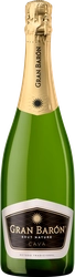 Вино игристое GRAN BARON Кава Brut Nature DO белое экстра брют, 0.75л