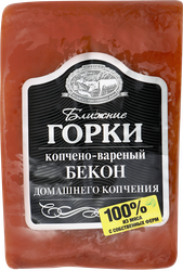 Бекон БЛИЖНИЕ ГОРКИ Домашнего копчения, 350г