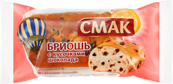 Изображение товара Бриошь СМАК Французские улочки с кусочками шоколада, 30г