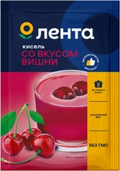 Кисель ЛЕНТА со вкусом вишни, 30г