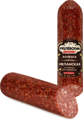 Изображение товара Колбаса сырокопченая РУБЛЕВСКИЕ КОЛБАСЫ Миланская, 270г