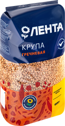 Крупа гречневая ЛЕНТА быстроразваривающаяся, 1,5кг