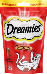 Лакомство для кошек DREAMIES с индейкой, 140г