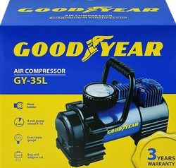 Воздушный компрессор GOODYEAR 35л/мин со съемной ручкой, сумка для хранения Арт. GY000102