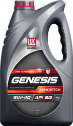 Изображение товара Масло моторное GENESIS Armortech 5W-40 Арт. 3148675, 4л