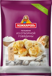 Пельмени ЛОЖКАРЕВЪ из отборной говядины, 900г