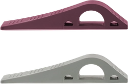 Стоппер напольный ПОМА 12x4x2см, универсальный, серый, бордовый