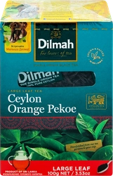 Чай черный DILMAH Цейлонский листовой, 100г