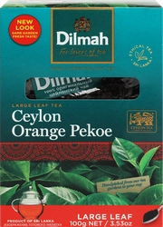 Чай черный DILMAH Цейлонский листовой, 100г