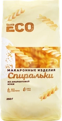 Макароны безглютеновые ЛЕНТА ECO Спиральки, из амарантовой муки, 250г