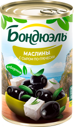 Маслины с сыром фета БОНДЮЭЛЬ По-Гречески, 300г