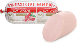 Изображение товара Колбаса вареная МИРАТОРГ Докторская, 470г
