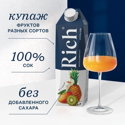 Сок RICH Мультифрукт, 1л