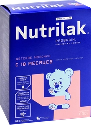 Напиток молочный NUTRILAK Premium 4, c 18 месяцев, 600г