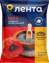Изображение товара Мак пищевой ЛЕНТА, 150г