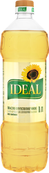 Масло подсолнечное IDEAL рафинированное дезодорированное, 1л