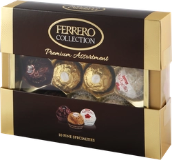 Конфеты FERRERO ROCHER Collection T10, 109,3г