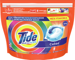 Изображение товара Капсулы для стирки TIDE Color, 60x16,8г