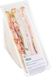 Сэндвич сэт ЛЕНТА FRESH с ветчиной и курицей, 170г