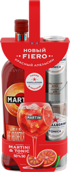 Промо-набор MARTINI Fiero виноградосодержащий cладкий ароматизированный 
+ тоник 2х0.33л