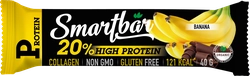 Батончик протеиновый SMARTBAR Protein, Банан в темной глазури, 40г