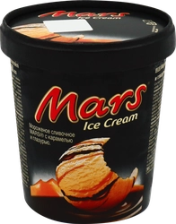Мороженое MARS Ice Cream, сливочное с карамелью и глазурью 6,5%, без змж, ведро, 300г
