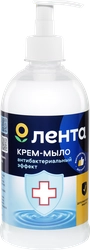 Жидкое крем-мыло ЛЕНТА антибактериальное, 500мл