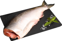 Изображение товара Горбуша потрошеная без головы, свежемороженая, весовая