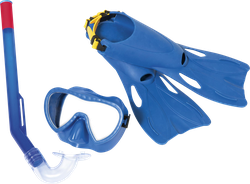 Набор для ныряния BESTWAY Hydro-Swim, маска, трубка и ласты, Арт. 25039